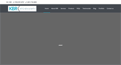 Desktop Screenshot of kbrkitchenandbath.com